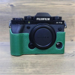XT5 Ehtsa Nahast Kaamera Pool&uuml;mbris Fujifilm XT5 Fuji X-T5 jaoks Alumine Avaga Magnetiline Kate