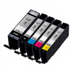 Cartouches encre compatibles Canon 570-571XL Noire et couleur - Pack de 5 - Compatible Pixma MG