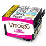 Cartouches d'encre - VMOSGO - EPSON 29 XL - Noir-Cyan-Magenta-Jaune - Compatible avec plusieurs mod&egrave;les