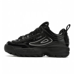 FILA Disruptor 2 Retro Seeria Mugavad Mitmek&uuml;lgsed Trendikad Stiilsed P&otilde;rutust Summutavad Vastupidavad Madalad Vabaaja Jalan&otilde;ud Naiste toss Must F12W512135FBK 38