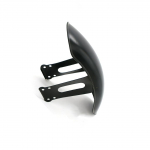 Universaalne mootorratta esiratas poritiib Retro must metallist rehvi asend porikaitse pritsmekaitse Honda CG125 Cafe Racer jaoks must