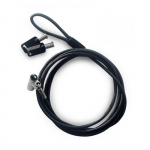 Turvakaabel - URBAN FACTORY - NANO SAVER lukustatav l&uuml;kkekaabel - 1,80 m - 4 mm - valge