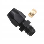 Fuel Adapter Connector 6 AN to 3/8 Tubing Fittings for Oiling System Refueling System Cooling System Air and Fuel