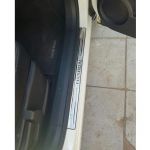 4tk/partii autotarvikud roostevabast terasest kulumisplaadi uksel&auml;vi Nissan qashqai J10 2009 2010 2011 2012 2013 - h&otilde;be