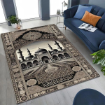 Mo&scaron;ee Islam Palve Moslem Kalligraafia Vaip Magamistuppa Elutuppa Diivanile Kodu Uksematt Dekoor Elutoa Kaunistus Kodu Vaibad 120x160cm