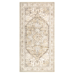 Boheemlikud pikkade triipudega k&ouml;&ouml;gi- ja koridorivaibad, vastupidavad ja kergesti hooldatavad vaibad, r&otilde;duvaibad, kodu kaunistamine 60X120CM(2X3.9FT white