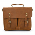 Vintage Crazy Horse Nahast portfell 14-tollise s&uuml;learvuti jaoks &Auml;ri-t&ouml;&ouml;les&otilde;itja kott meestele K&auml;ekott Crossbody &Otilde;lakott Messenger kott