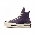 Converse 1970ndate Kootud Klassikalised Keskmise S&auml;&auml;rega L&otilde;uendikingad Unisex Tume Must Lilla 36
