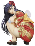 Pyonkichi Comic Babel Oktoobrinumbri Kaaneillustratsioon Tsuruga Shiki M&otilde;&otilde;tkava PVC T&auml;ielik Kuju 1/6 Eelv&auml;rvitud beige