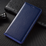 Litchi Ehtne Nahast Klapp&uuml;mbris Samsung Galaxy A04 A14 A24 A34 A54 A05 A15 A25 A35 A55 A06 A16 A26 A36 A56 jaoks &Uuml;mbrised A55 5G&Genuine Leather
