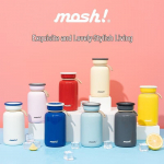 Mosh! 450 ml naiste vaakumisolatsiooniga pudel White 450ml