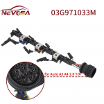 10 P pihusti juhtmestik 03G971033M Autole A3 A4 2.0 TDI VW Passat Jetta Golf 2.0 TDI jaoks 03G971033M