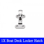 1/2/4PCS Marine Boat Stainless Steel Locker Hatch Anti-Rattle Latch Fastener Clamp 4-3/8 for marine hardware yacht accessories 1pc