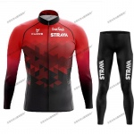 2026 Kiiresti kuivav jalgrattakost&uuml;&uuml;m Strava Kevad ja Suvi Kiiresti kuivav Jalgrattakost&uuml;&uuml;m Maanteejalgratta Pikkade varrukatega Kost&uuml;&uuml;m Jalgrattakost&uuml;&uuml;m XS