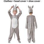 Armsad laste looma Halloweeni ninasarviku pol&uuml;ester unisex kost&uuml;&uuml;mid poistele ja t&uuml;drukutele 100cm/39.37in