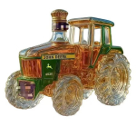 Klaasist dekanterid alkoholile 300ml Traktori kujuline konteiner T&uuml;hja auto Kujuline viski dekanter Tequila pudel Veini, viina jaoks Kodubaar Meestele Isa