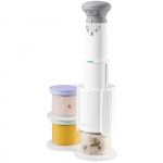 Machine &agrave; glace CUISINART - ICEFD10E - Capacit&eacute; 3 x 240ml - 250W valge