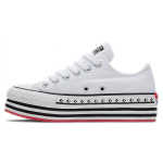 Chuck Taylor All Star Wmns Converse Platform Layer Low 'Logo Play - White' Women's 566762C 41.5