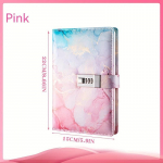 A5 Moodne Parooliraamat Lukuga P&auml;evik Loov P&auml;evik &Otilde;pilase M&auml;rkmik Kirjatarbed M&auml;rkmik roosa