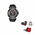 TISSOT Kvartsmehhanismiga Meeste Kell Kell 47,6 mm Must sihver Roostevabast terasest korpus Kummirihm T115.417.27.051.01 Regular Watch Box