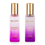 Parf&uuml;&uuml;m naisele | Bella Vita Luksuslik Kuup&auml;ev & Senorita Naistele Pikaajalise Toimega | Jasmiin, Vanill, Lootus & Musk | Lilleline, Puuviljane & Puidune 40ml