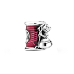 Pandora Disney seeria Tuhkatriinu hiir Suzy ja niit ja n&otilde;el v&otilde;lu Unisex v&otilde;lu 799200C01 Rose Red/Silver
