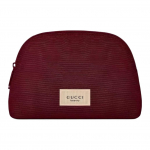 Gucci Beauty Rosso Ancora Punane Kest Kosmeetikakott Ancora Red Semi-Circle Shell Makeup Bag