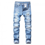 Uued Meeste Teksade Br&auml;ndid Sirged Teksad Meestele Lukuga Auk Streetwear Vabaaja P&uuml;ksid Denim P&uuml;ksid Pantalones Hombre Y2K R&otilde;ivad 30
