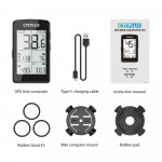 CYCPLUS M3 GPS Jalgrattaarvuti Jalgrattas&otilde;it Jalgratta Tarvikud Traadita ANT+ BLE 5.0 Veekindel Kiirusm&otilde;&otilde;tur Jalgrattad S&otilde;itmise L&auml;bis&otilde;idum&otilde;&otilde;dik M3