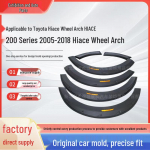 Toyota Hiace 200 seeria rattakoopa kate (2005-2018) 2005-2018 Wheel Arch (Matte Black)