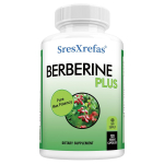 Berberiin 1000 mg toidulisand, koos mesilasema tolmuga, 120 kapslit pudelis 120 Capsules white