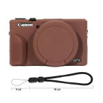 Canon G7XIII G7X3 jaoks Silikoon&uuml;mbris Kaamera Kere Kate Kaitsekate Canon Powershot G7X Mark III Kaamera Tarvikutele