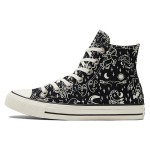 Converse Chuck Taylor All Star Mystic World T&auml;hem&auml;rk Tikand Trendikad Libisemiskindlad Vastupidavad K&otilde;rge s&auml;&auml;rega L&otilde;uendkingad Naiste tossud Must Valge 572425C 35