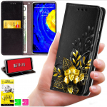 Rahakotit&uuml;&uuml;pi &uuml;mbris Motorola Edge 60 Fusion / Edge 60 jaoks - Bluemoon &uuml;mbris tr&uuml;kiga + 9H klaas