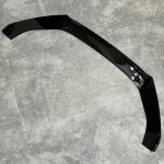 3 tk auto esip&otilde;rniku lipspoiler Volkswagen Golf 6 MK6 TSI TDI 2009 2010 2011 2012 2013 jaoks Difuusor Kerekomplekt Spoiler Kaitse Gloss Black