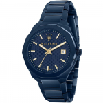 Maserati R8853141001 Blue Edition Meeste k&auml;ekell 42mm sinine