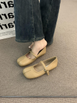 Kuum M&uuml;&uuml;k 2025 Naiste Lamedad Kokkupandavad Bean Mules Slip-On Kingad Korea Stiilis Kummist Tald Plastikust Pealmine Osal V&auml;lisriided Vabaaja Sandaal 35 aprikoosi