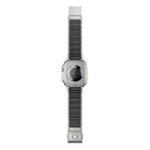 Meeste Titaan+Kummist Rihm Apple Watch Ultra 3 2 49mm Seeria 11 10 46mm jaoks Magnetiline Randmerihm Iwatch 9 8 7 6 SE 3 44mm 45mm jaoks 49mm 46mm 45mm 44mm&L(175mm) gray