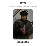 BTS JUNGKOOK GOLDEN Barnes & Noble Eksklusiivne Ametlik Fotokaart JUNGKOOK