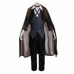 Bungo Stray Dogs Nakahara Chuuya Cosplay Kost&uuml;&uuml;m Esmaklassiline Kvaliteet Unisex Anime Komplekt Costume Set(No Wig),S