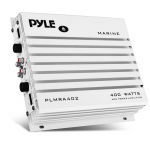 Pyle Hydra Marine v&otilde;imendi - Elite seeria 400W 4-kanaliline heliv&otilde;imendi - Veekindel, kahekordne MOSFET-toiteallikas, v&otilde;imenduse taseme reguleerimine, RCA