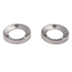 2 tk 64 mm lame burr-tera asendus Mazzer Super Jolly DF64 E6P kohviveskile Roostevabast terasest kohviveski lame burr-tera gray