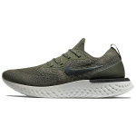 Nike Epic React Flyknit 1 Summutus Libisemisvastane Summutus Libisemisvastane Madalad Jooksujalatsid Meeste Oliiviroheline AQ0067-300 40.5