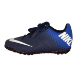 Nike Jr Bomba Tf Mugavad Hingavad Madalad Laste Jalgpallijalatsid Sinine Valge Laste 826488-414 28 valge