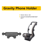 Spetsiaalne auto telefonihoidik Toyota CHR CH-R 2018 2019 2020 20212022 2023 jaoks Magnetiline juhtmevaba laadija MagSafe tarvikutele Gravity Holder