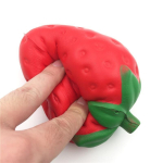 14cm Super Jumbo Maasika Squishy Aeglaselt T&otilde;usev Antistressi M&auml;nguasi T&auml;iskasvanute m&auml;nguasjad stressi leevendav m&auml;nguasi stressipallid sensoorne m&auml;nguasi