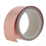 50 mm * 10 m &uuml;hepoolne vaskfooliumlint EMI varjestav &uuml;he juhtivusega liim kitarrile