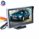 5-tolline digitaalne v&auml;rviline TFT 16:9 LCD auto tagurdusmonitor koos 2 kronsteini hoidikuga autokaamera DVD videomaki jaoks