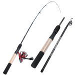 Spinningu ja -rulli kombinatsioonid 2,1 M koos 13+1BB p&uuml;&uuml;girulliga v&auml;listingimustes kasutatavate sportlike reisip&uuml;&uuml;gikomplektidega Rod2.1M&Reel1000