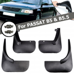 VW Passat B5 / B5.5 jaoks 1998-2004 Poriklapid Pritsmekaitsed Eesmised tagumised porilapid porilauad 2003 2002 2001 2000 1999 komplekt porilapid must